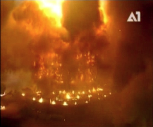 immagine della demolizione del Dunes da Inganno Globale