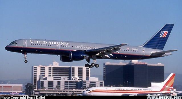 foto del vero United 93 da Airliners.net