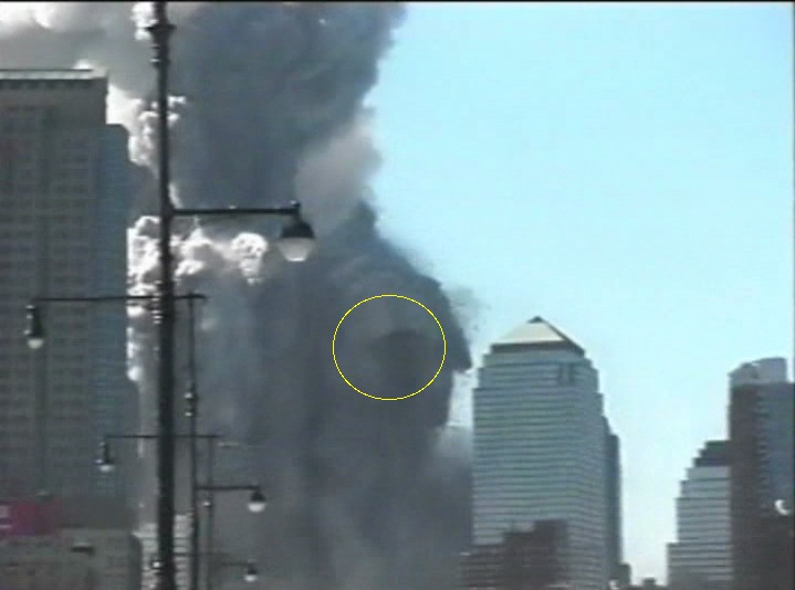 crollo torre nord - espansione detriti