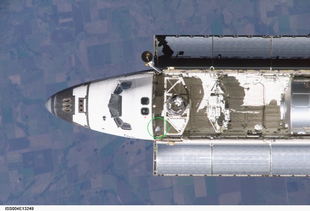 telecamera dell'Endeavour