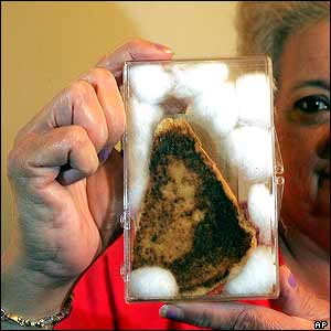 [immagine della fetta di toast, fonte AP]