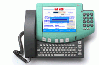 telefono che entra in internet