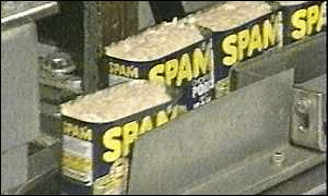 foto lattine di spam