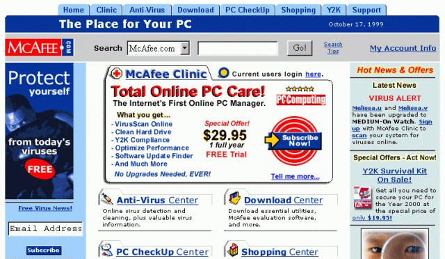 sito mcafee