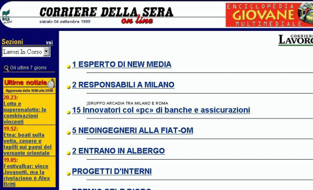 corriere lavoro