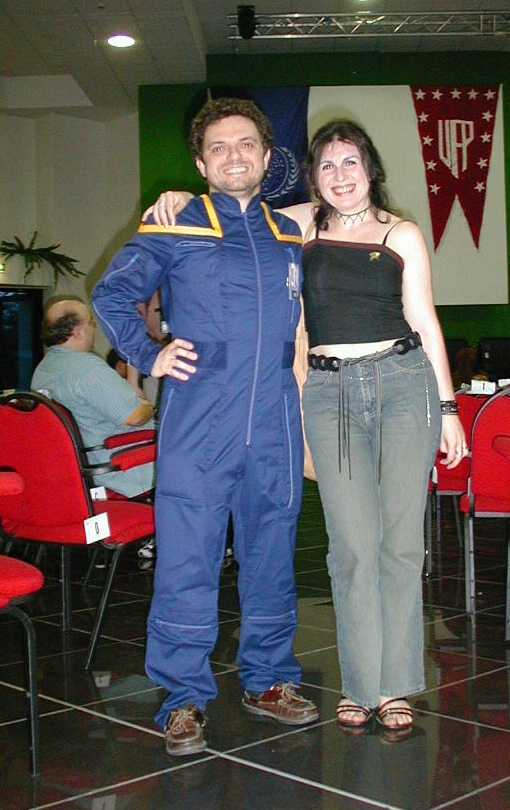 Luigi Rosa con Elena